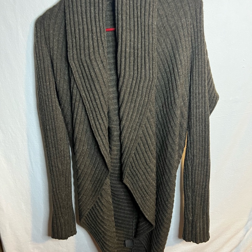 Mossimo Supply Co. Ribbed Cardigan in Brown